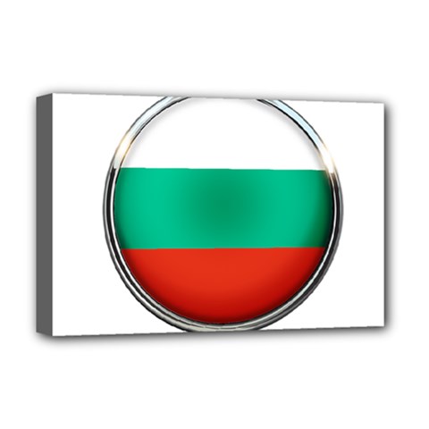 Bulgaria Country Nation Nationality Deluxe Canvas 18  X 12   by Nexatart