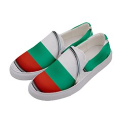 Bulgaria Country Nation Nationality Women s Canvas Slip Ons by Nexatart