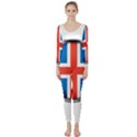 Iceland Flag Europe National Long Sleeve Catsuit View1