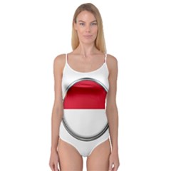 Monaco Or Indonesia Country Nation Nationality Camisole Leotard  by Nexatart