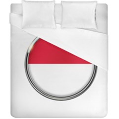 Monaco Or Indonesia Country Nation Nationality Duvet Cover (california King Size) by Nexatart