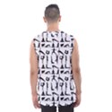 Yoga pattern Men s Basketball Tank Top View2