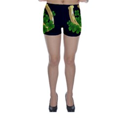  St  Patricks Day  Skinny Shorts by Valentinaart