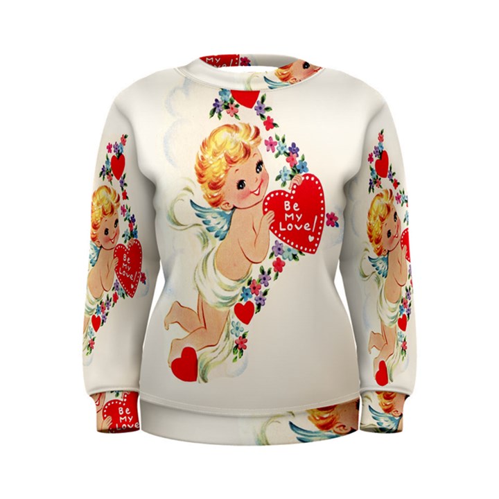 Cupid - Vintage Women s Sweatshirt