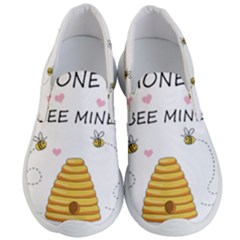 Bee Mine Valentines Day Men s Lightweight Slip Ons by Valentinaart