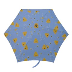 Bee Pattern Mini Folding Umbrellas by Valentinaart