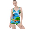 Landscape Background Nature Sky Boyleg Tankini Set  View1