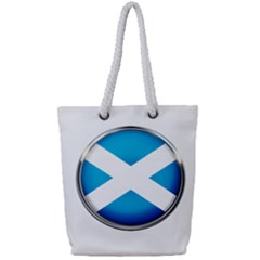 Scotland Nation Country Nationality Full Print Rope Handle Tote (small)