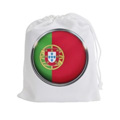 Portugal Flag Country Nation Drawstring Pouches (XXL)