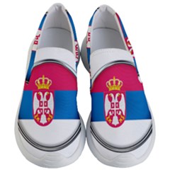 Serbia Flag Icon Europe National Women s Lightweight Slip Ons