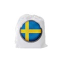 Sweden Flag Country Countries Drawstring Pouches (Medium)  View2