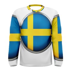 Sweden Flag Country Countries Men s Long Sleeve Tee by Nexatart