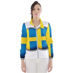 Sweden Flag Country Countries Wind Breaker (women)
