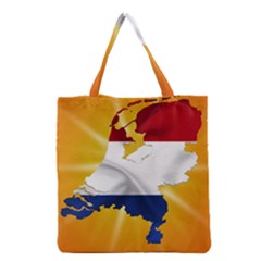 Holland Country Nation Netherlands Flag Grocery Tote Bag by Nexatart