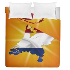 Holland Country Nation Netherlands Flag Duvet Cover Double Side (queen Size) by Nexatart