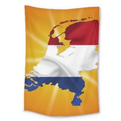 Holland Country Nation Netherlands Flag Large Tapestry by Nexatart