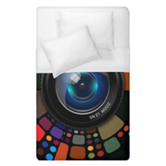 Lens Photography Colorful Desktop Duvet Cover (single Size) by Nexatart