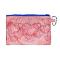 Heart Love Friendly Pattern Canvas Cosmetic Bag (Large) View2