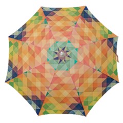 Texture Background Squares Tile Straight Umbrellas by Nexatart