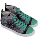 Dandelion Fibonacci Abstract Flower Women s Mid-Top Canvas Sneakers View3