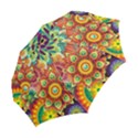 Colorful Abstract Background Colorful Folding Umbrellas View2