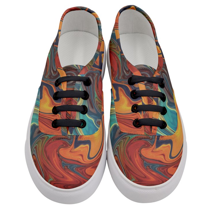 Creativity Abstract Art Women s Classic Low Top Sneakers