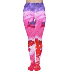 Abstract Art Background Paint Women s Tights