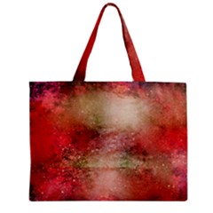 Background Art Abstract Watercolor Zipper Mini Tote Bag by Nexatart