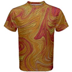 Texture Pattern Abstract Art Men s Cotton Tee