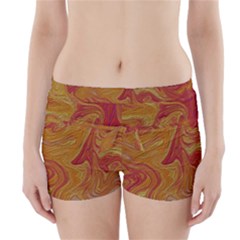 Texture Pattern Abstract Art Boyleg Bikini Wrap Bottoms