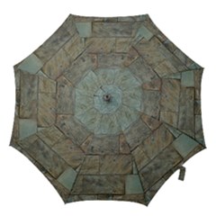 Wall Stone Granite Brick Solid Hook Handle Umbrellas (large) by Nexatart