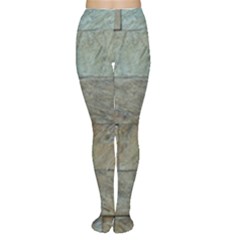 Wall Stone Granite Brick Solid Women s Tights by Nexatart