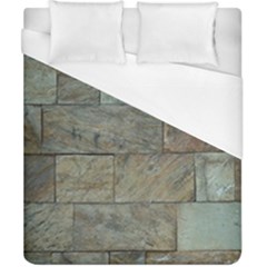 Wall Stone Granite Brick Solid Duvet Cover (california King Size) by Nexatart