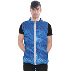 Abstract Pattern Texture Art Men s Puffer Vest