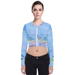 Background Art Abstract Watercolor Bomber Jacket