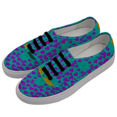 Raining Love And Hearts In The  Wonderful Sky Men s Classic Low Top Sneakers by pepitasart