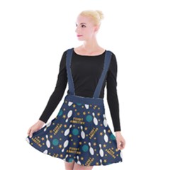 Bowling Suspender Skater Skirt