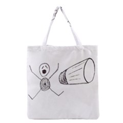 Violence Concept Drawing Illustration Small Grocery Tote Bag