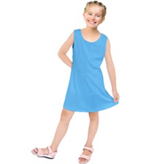 Girl Power Blue Kids  Tunic Dress by FabricRocks