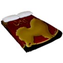 Year of the Dog - Chinese New Year Fitted Sheet (Queen Size) View2