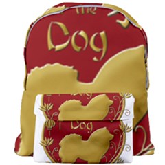 Year Of The Dog - Chinese New Year Giant Full Print Backpack by Valentinaart