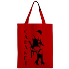 Cabaret Zipper Classic Tote Bag by Valentinaart