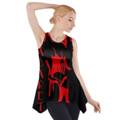 Cabaret Side Drop Tank Tunic by Valentinaart