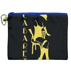 Cabaret Canvas Cosmetic Bag (xxl) by Valentinaart