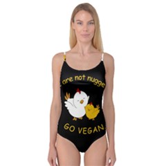 Go Vegan - Cute Chick  Camisole Leotard 