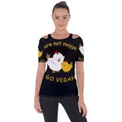 Go Vegan - Cute Chick  Short Sleeve Top