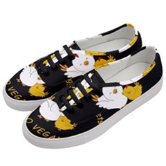 Go Vegan - Cute Chick  Women s Classic Low Top Sneakers