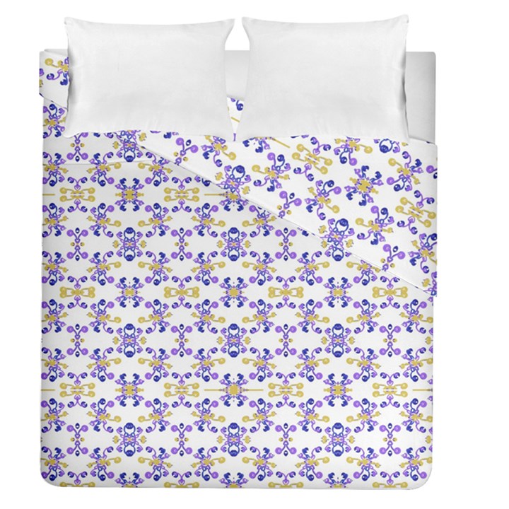 Decorative Ornate Pattern Duvet Cover Double Side (Queen Size)