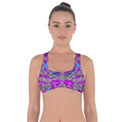 Spring Time In Colors And Decorative Fantasy Bloom Got No Strings Sports Bra by pepitasart