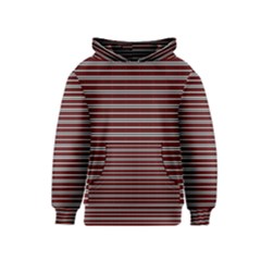 Indian Stripes Kids  Pullover Hoodie by jumpercat